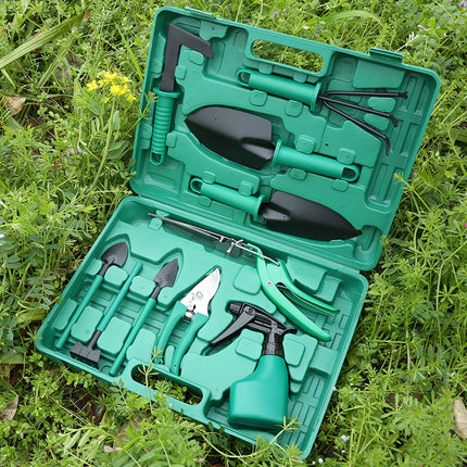 Ensemble d'outils de jardinage de dix pièces - Affordable Techs