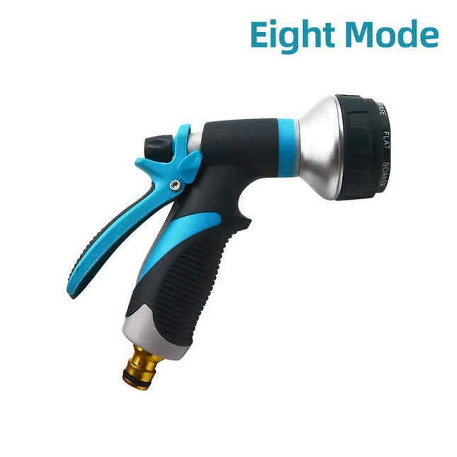 Garden Sprayer Water Spray Bottle Misting Gun Ten Modes Home Tools Aluminum Alloy Accessories Regadera Plant Watering Nozzle