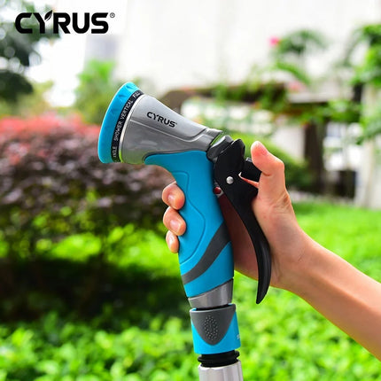 Garden Sprayer Water Spray Bottle Misting Gun Ten Modes Home Tools Aluminum Alloy Accessories Regadera Plant Watering Nozzle