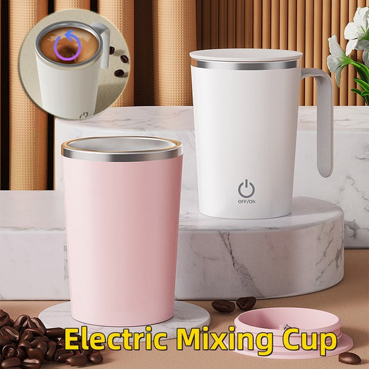 Kitchen Electric Mixing Cup Coffee Mug Automatic Mixing Cup Lazy Rotating Magnetic Water Cup