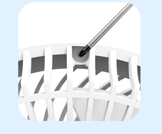 Ventilateur de bureau électrique portable à fixation murale, petit refroidisseur d'air portable pliable - Affordable Techs