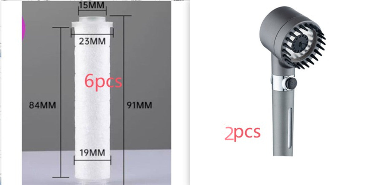 3-Modus-Duschkopf Hochdruck-Duschkopf Handfilter Regenhahn Badezimmer Badewanne Home Innovatives Zubehör