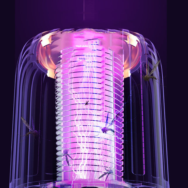 Lampe anti-moustiques à aspiration électrique silencieuse - Affordable Techs