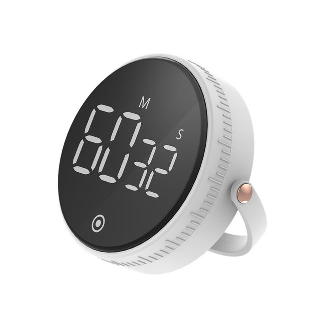 Silent and adjustable digital kitchen timer