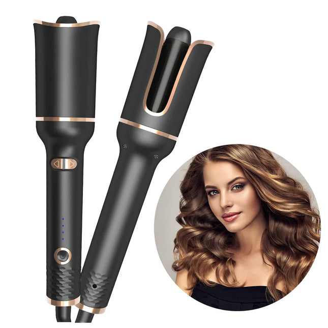 Automatic rotating curling iron