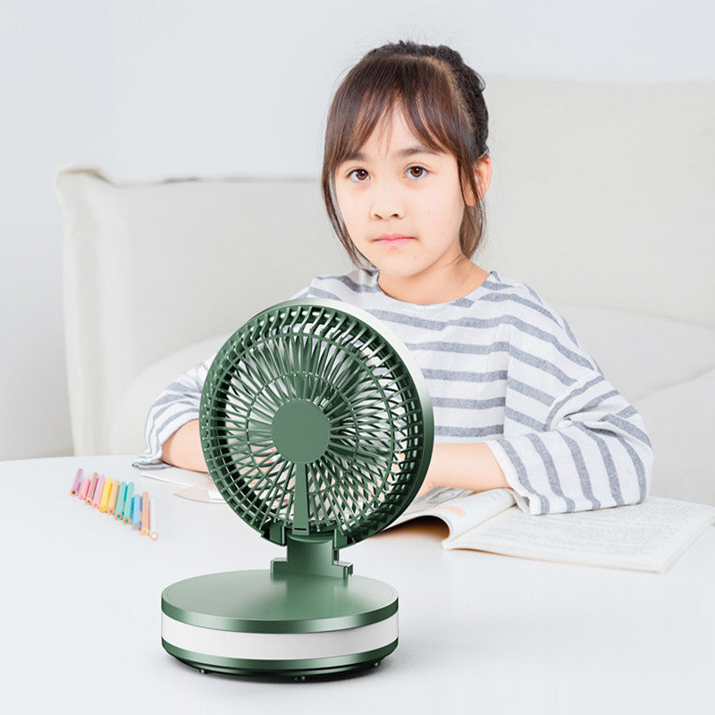 Portable Electric Desk Fan Wall Mounted, Small Foldable Portable Air Cooler