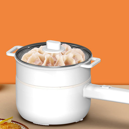 Multifunctional electric cooker for student dormitory Small electric cookware Long handle pot Electric frying pan