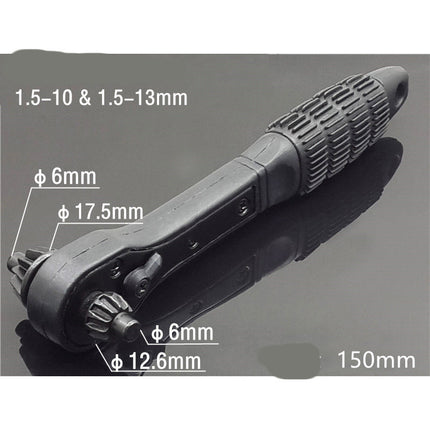 Mandrin de perceuse électrique Clé à trois mâchoires Accessoires Mandrin de perceuse - Affordable Techs