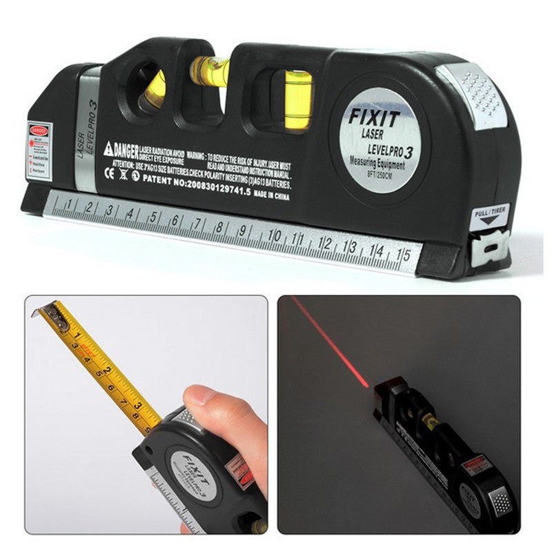 Multifunctional Laser Level Measuring Instrument Infrared Line Ruler