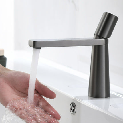 Sink and bathroom faucets for washing hands and face