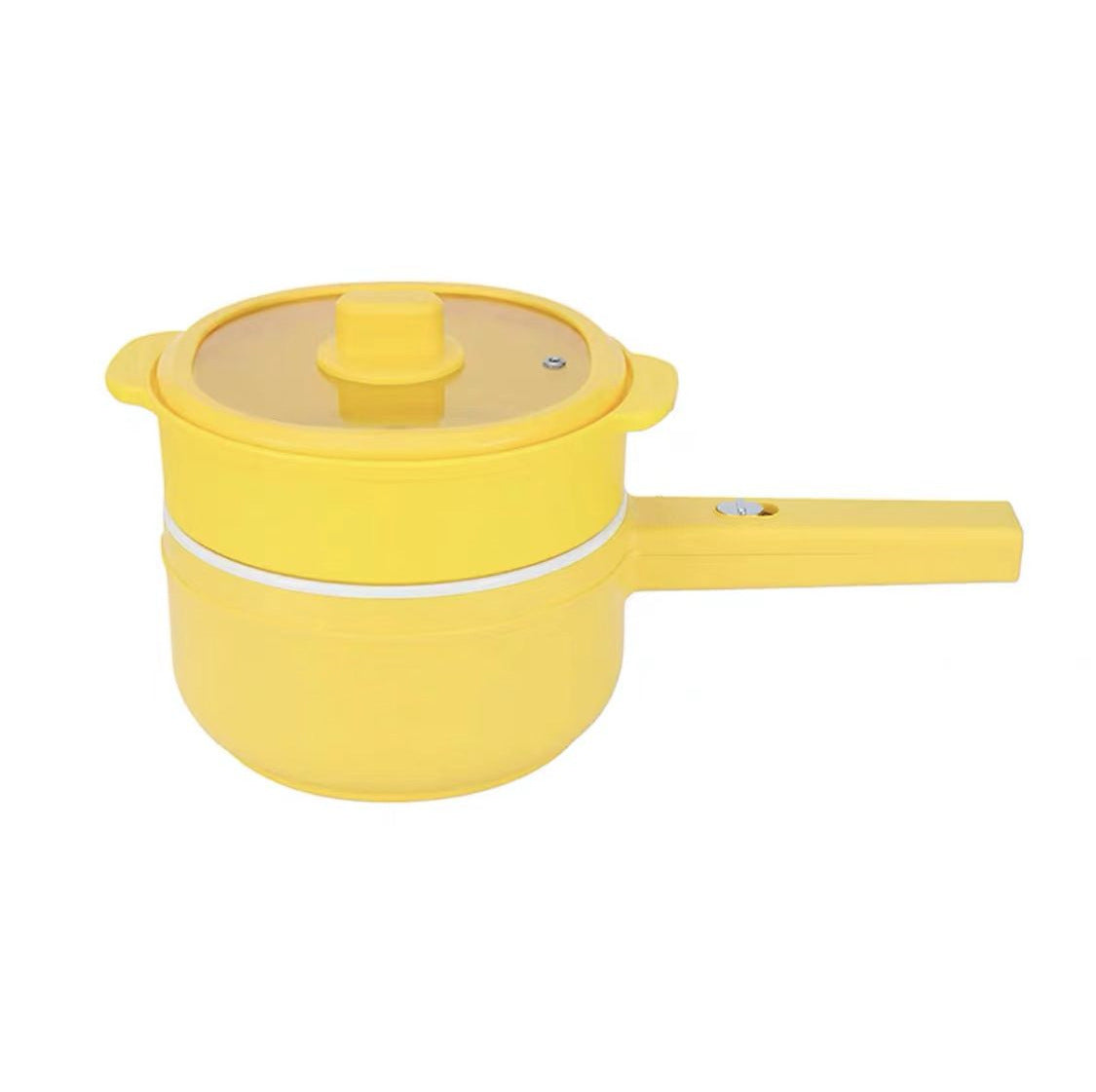 Multifunctional electric cooker for student dormitory Small electric cookware Long handle pot Electric frying pan